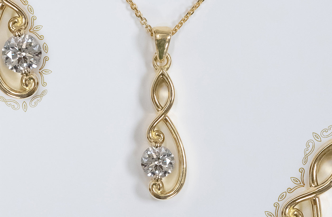 Poipoi: Brilliant Cut Diamond Pendant